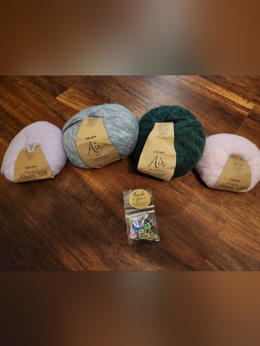 Assorted Alpaca Silk/Merino Wool (4 pk) NWT